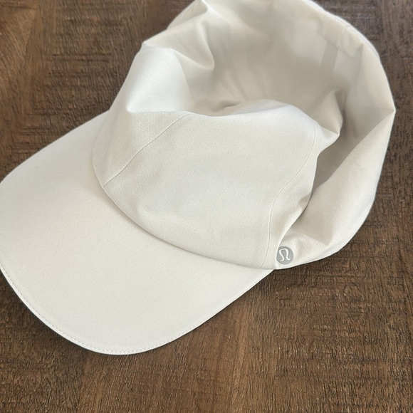NEW Lululemon Fast and Free Running Baseball Cap Hat in bone cream color L/XL - Picture 5 of 8